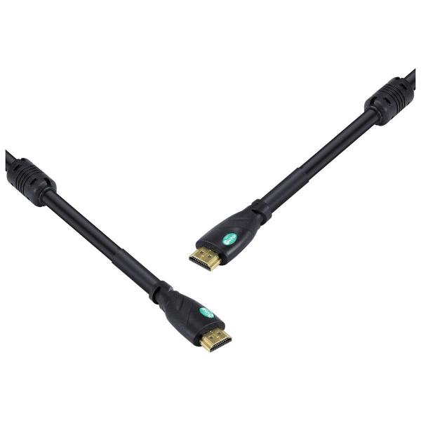 Imagem de Cabo Hdmi 2.0 4K Ultra Hd 3D Conexao Ethernet Com Filtro 20