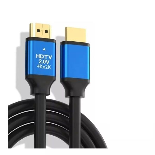 Cabo hdmi 2.0 4k ultra hd de alta velocidade 2m ka-2hd-2m - Exbom Imagem de Cabo hdmi 2.0 4k ultra hd de alta velocidade 2m ka-2hd-2m