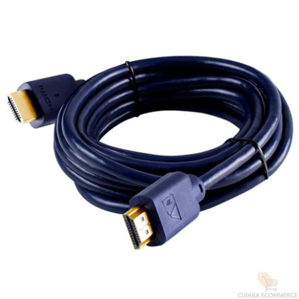 Imagem de Cabo HDMI 2.0 5m: Alta Resolução e Desempenho Superior