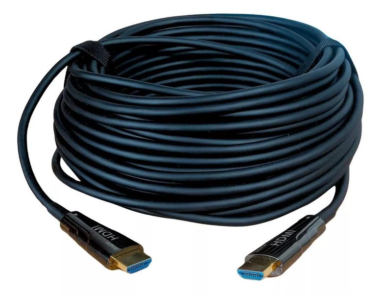 Imagem de Cabo Hdmi 2.0 60hz Fibra Óptica 70 Metros 4k