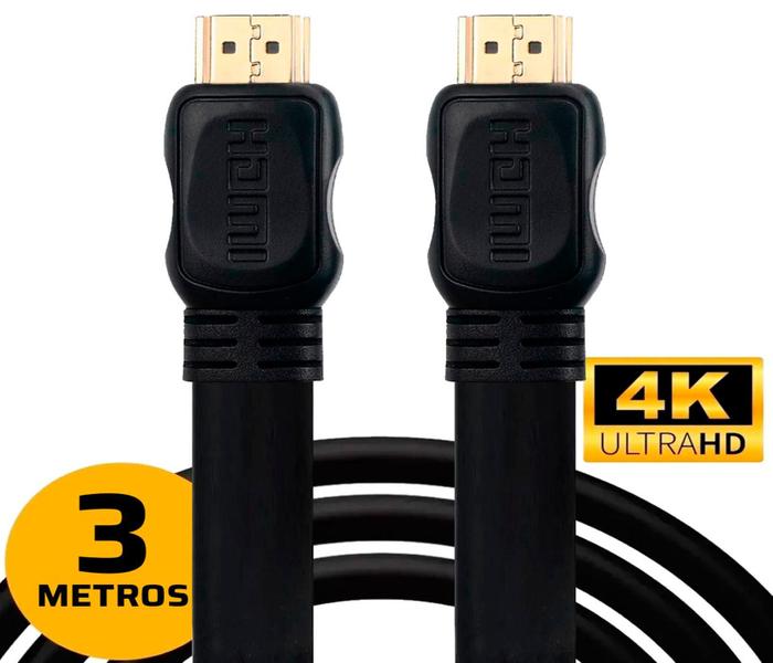 Imagem de Cabo Hdmi 2.0 Hdr 4k Ultra Hd 3d Tv Notebook 3 Metros Wi361