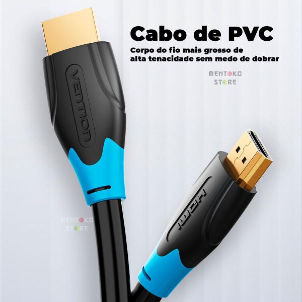 Imagem de Cabo HDMI 2.0 Premium Fullhd 4K Tv DVD Home 10m Vention