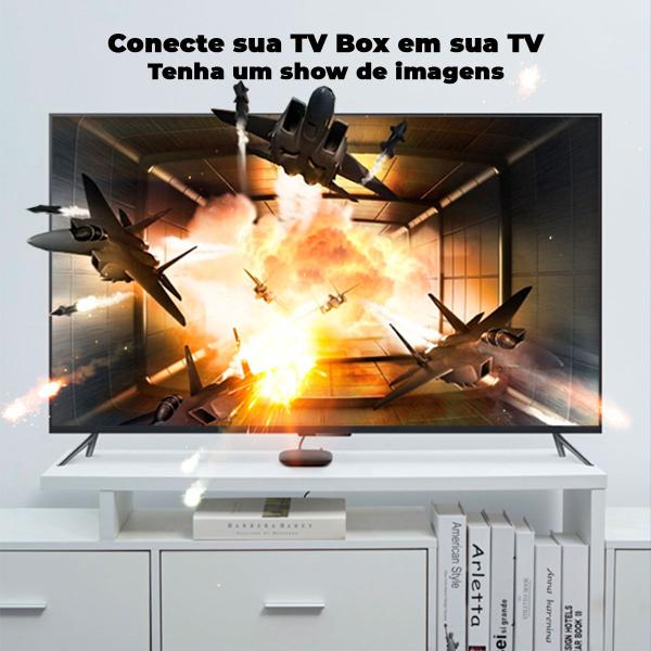 Imagem de Cabo HDMI 2.0 Slim Fino Fullhd 4K Tv Blindado 50cm Vention