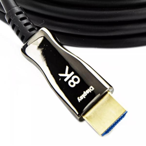 Imagem de Cabo HDMI 2.1 8k 120Hz 8K Ultra HD Dourado 30m Mxt