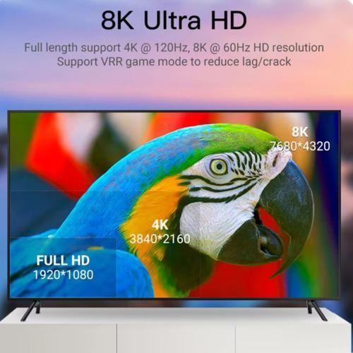 Imagem de Cabo Hdmi 2.1 8K 120Hz,Fibra Óptica - 50Mts - 50 Metros