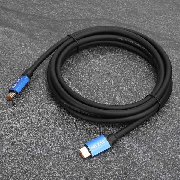 Imagem de Cabo HDMI 2.1 8K 3D 2160p Macho x Macho, Preto, 1.5m