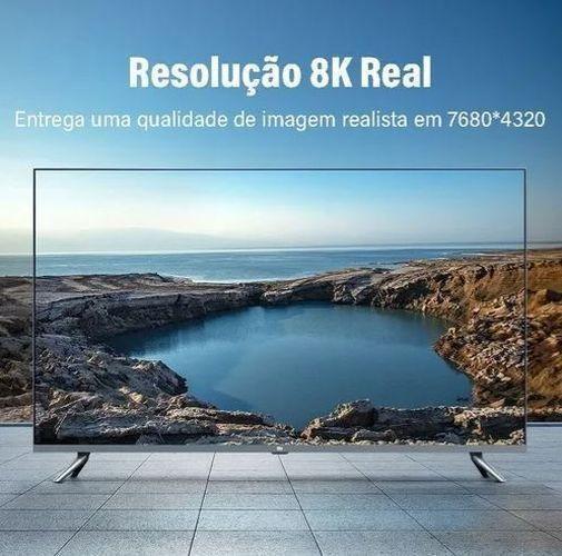 Imagem de Cabo Hdmi 2.1 8K 60Hz 4K 120Hz 1,5 Metros Hdr Dinamico