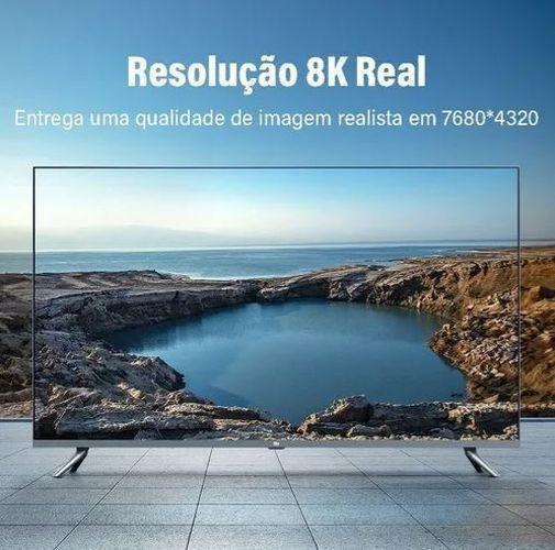 Imagem de Cabo Hdmi 2.1 8K 60Hz 4K 120Hz 2 Metros Hdr Dinamico