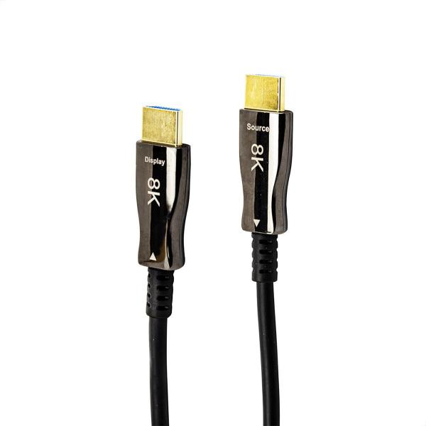 Imagem de Cabo Hdmi 2.1 8K Fibra Óptica 100 Metros