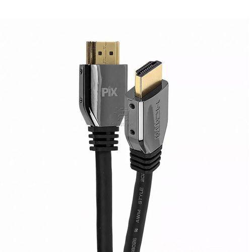 Imagem de Cabo Hdmi 2.1 8k Hdr Ultra Hd Dinâmico 1,5 Metros Gold Pix 018-2121 Gamer