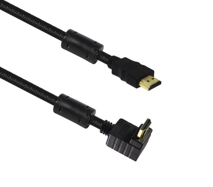 Imagem de Cabo Hdmi 2 Metros  90º 3d 4k ultraHD 19 Pinos