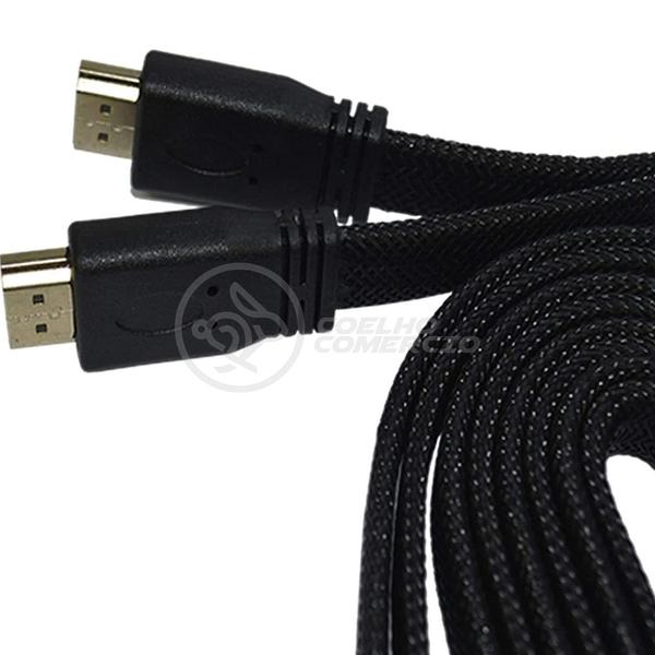 Imagem de Cabo HDMI 3 Metros Para TV Ultra Hd HDTV 4k 2.0 Alta Velocidade Forte Reforçado LEY-08 - LEHMOX