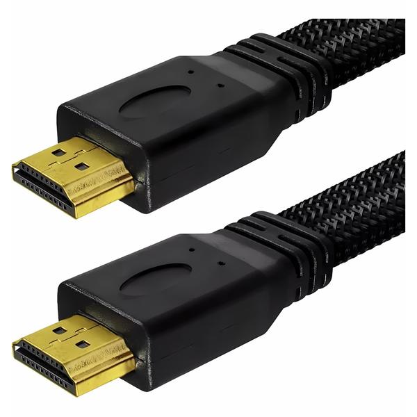 Imagem de Cabo Hdmi 4k Full Hd A Blindado 3.0 3 Metros Alta Qualidade