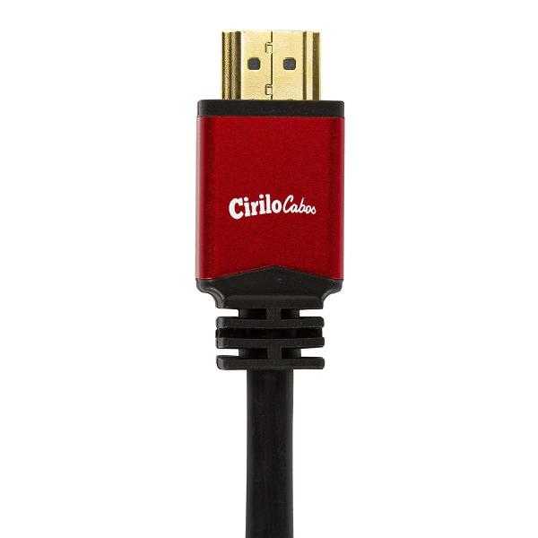 Imagem de Cabo Hdmi 50Cm 2.0 19 Pinos Ethernet 0,5 Metro 4Kultra Hd 3D