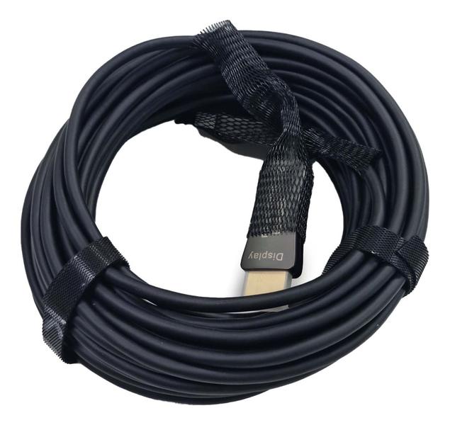 Cabo HDMI 8K 120Hz 10m Fibra Ótica 2.1 Ultra HD Videogame - Lotus Imagem de Cabo HDMI 8K 120Hz 10m Fibra Ótica 2.1 Ultra HD Videogame