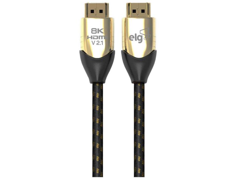 Imagem de Cabo HDMI 8K 2.1v 2m HS8K20 - 19 Pinos ELG