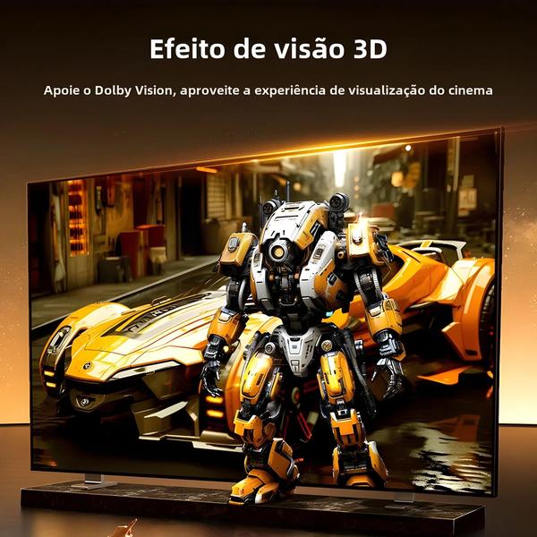 Imagem de Cabo HDMI 8K 60Hz Ultra Alta Velocidade - 48Gbps, Dolby Vision, HDCP 2.3 - Compatível com PS5 e Xiaomi TV Box