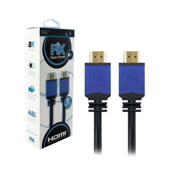 Imagem de Cabo hdmi 8k plus 3m 2.1 hdr