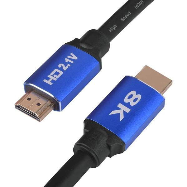 Imagem de Cabo HDMI 8K trançado ultra alta velocidade até 48 Gbps