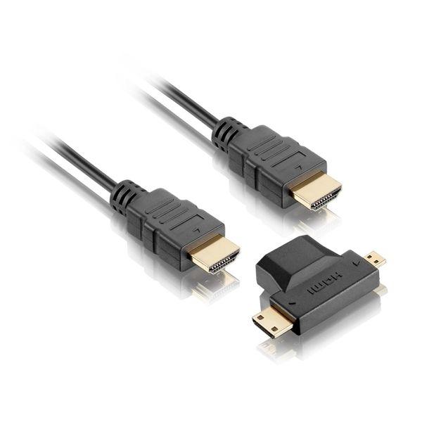 Imagem de Cabo Hdmi c/ Adaptador 1.8 m EG017 - Elgin