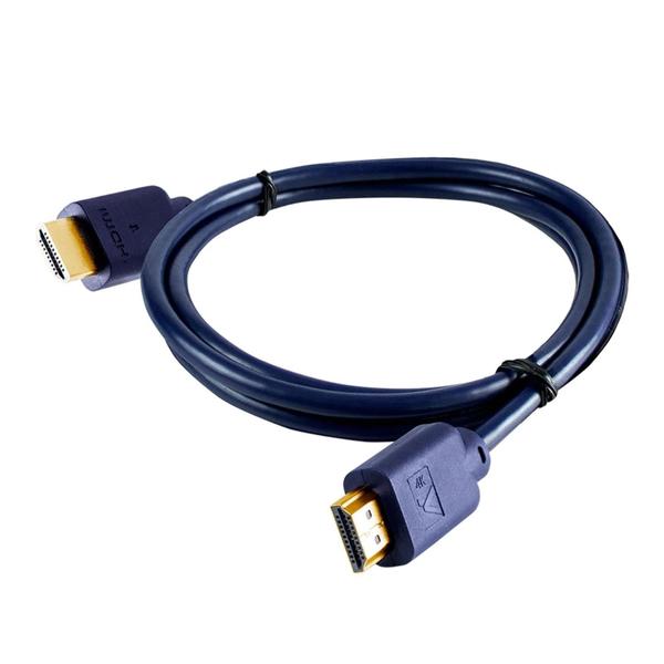 Imagem de Cabo Hdmi com alta taxa de Fps 2.0 4K 3D 60 hertz 1 metro