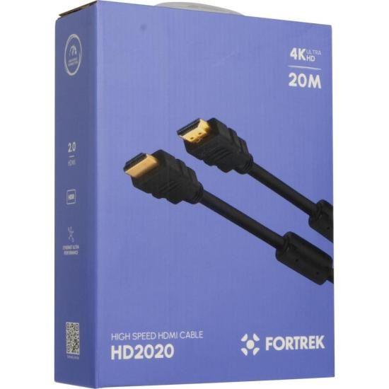 Imagem de Cabo HDMI Com Filtro 2.0 4K 20 metros HD2020 Fortrek