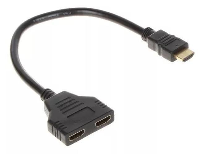 Cabo Hdmi Duplicador Tomate Mtv-621 1X2 Imagem de Cabo Hdmi Duplicador Tomate Mtv-621 1X2