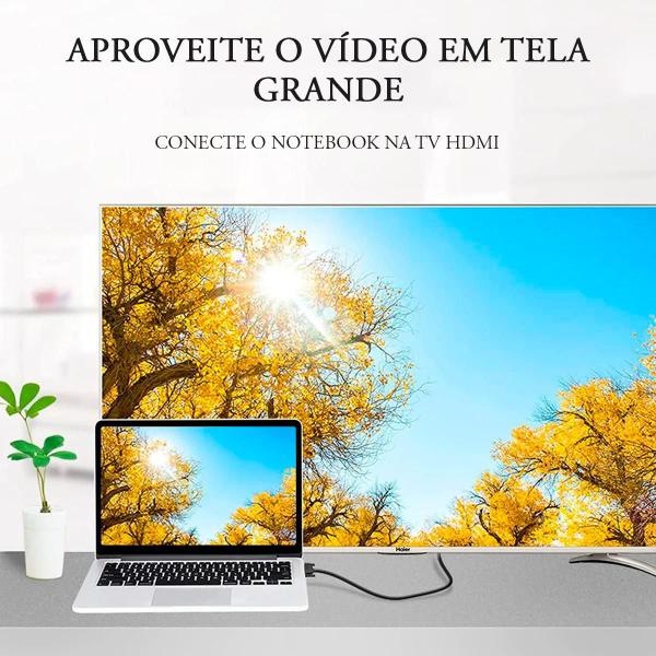 Cabo Hdmi/dvi-d Premium Plug Banhado A Ouro 1 Metro Vention Imagem de Cabo Hdmi/dvi-d Premium Plug Banhado A Ouro 1 Metro Vention