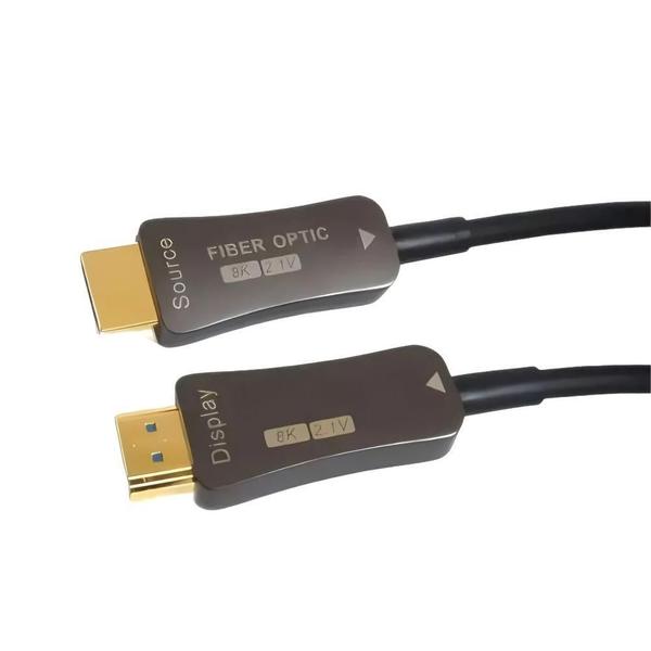 Imagem de Cabo HDMI Fibra Óptica 2.1 8k 100,0 Metros