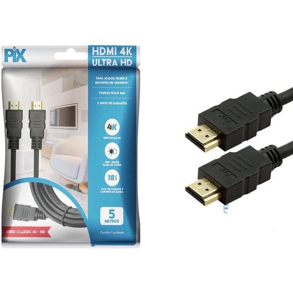 Imagem de Cabo HDMI GOLD 20 4K HDR 19P 5M