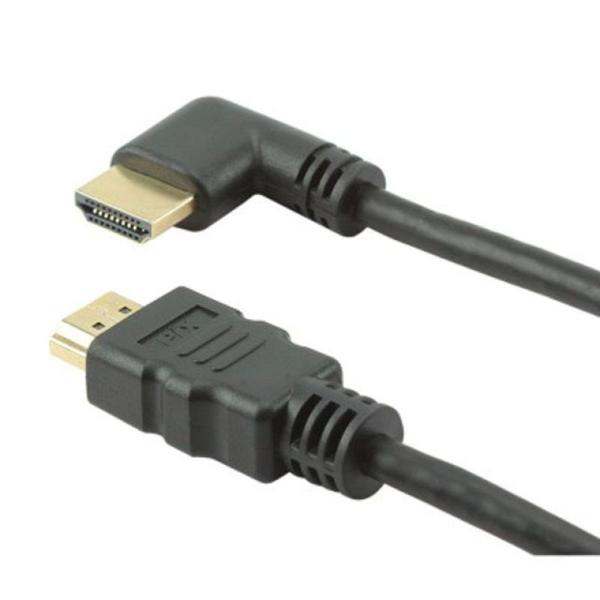 Cabo hdmi gold 90 graus - 2.0 4k hdr 19p 10m 018-3330 - PIX Imagem de Cabo hdmi gold 90 graus - 2.0 4k hdr 19p 10m 018-3330