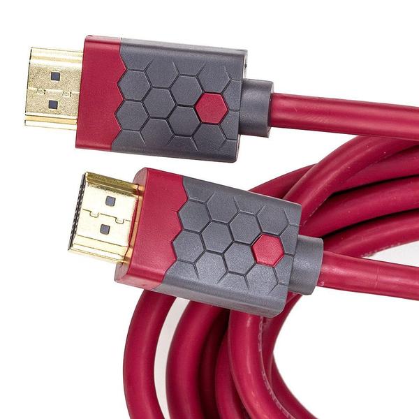 Imagem de Cabo HDMI High Speed, 3D, 4K, 18Gbps, ROSSO - DISCABOS