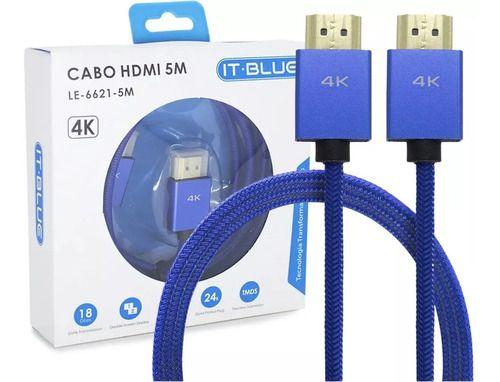 Imagem de Cabo hdmi it-blue 4k 1,5m le-6621