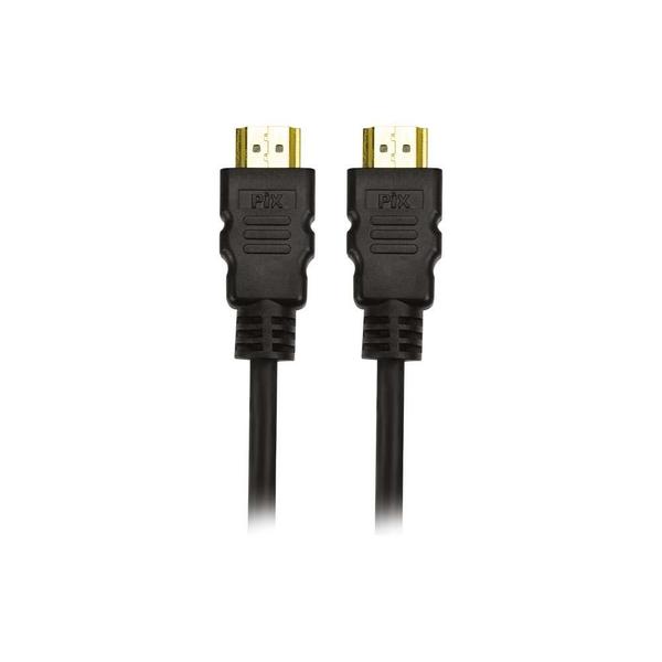 Imagem de Cabo hdmi-m para hdmi-m pix vs.2.0 4k ultra hd 2mt preto