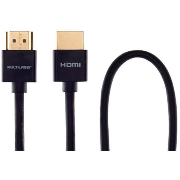 Imagem de Cabo HDMI macho versão 1.4 3D Multilaser WI249 5m