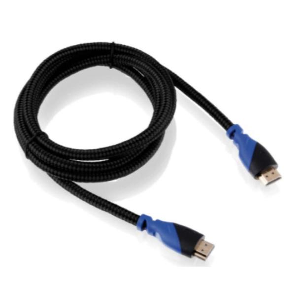 Imagem de Cabo Hdmi Macho X Macho 1.4 3D 1,8M Capa De Nylon Multilase