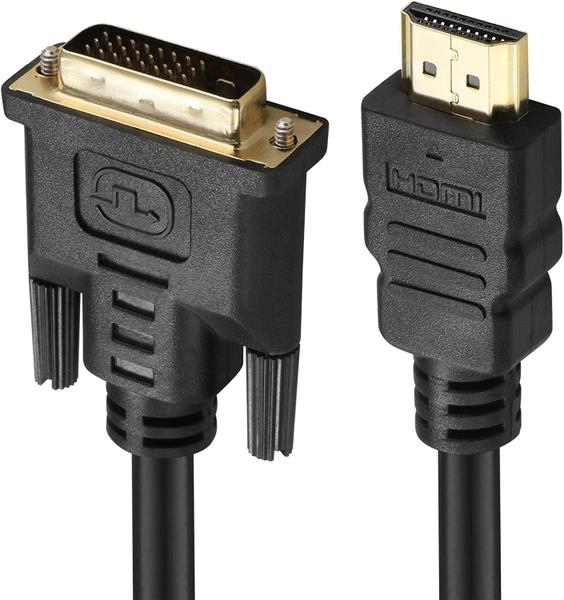 Imagem de Cabo hdmi para dvi-d 24 + 1 Dual Link 2560x1600 1080p 5 Metros