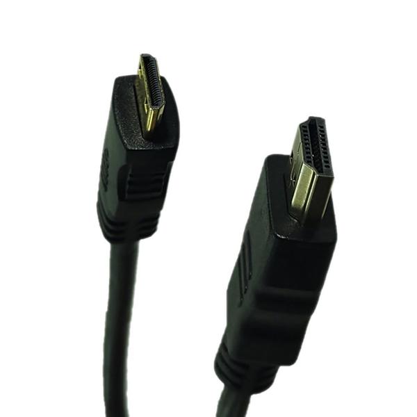 Imagem de Cabo HDMI para Mini HDMI 2.0 de 10 Metros 4k Plugs Ouro