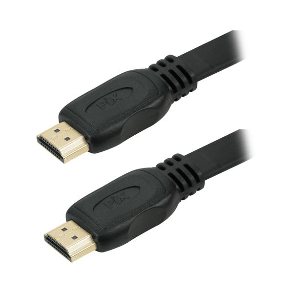 Imagem de Cabo HDMI PIX 1M Flat 2.0 HDR 19 Pinos 4K Polybag 2