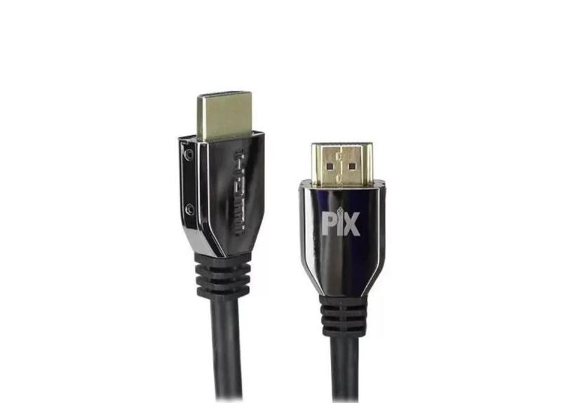 Imagem de Cabo Hdmi Pix Gold 2.1 8K Ultra Com 1.5 Mts Hdr Dinâmico