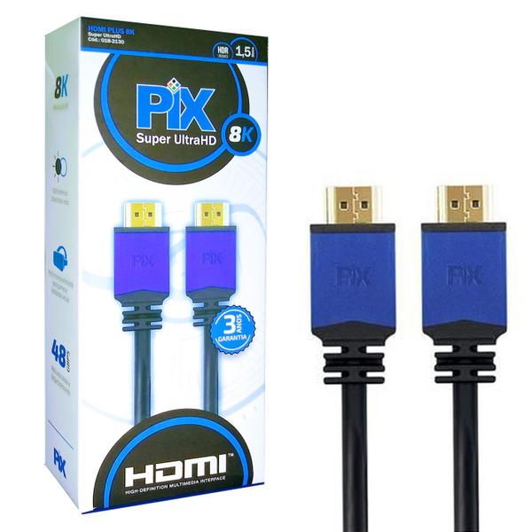 Imagem de Cabo HDMI plus 2.1 - 8K HDR 19P 1.5M 018-2130