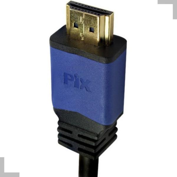 Imagem de Cabo Hdmi Plus Pix 2.1 - 8k Hdr 19p 3Metros Super Ultra HD