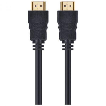 Imagem de Cabo Hdmi Premium 2 Metros Versão 2.0 3d 4k 3 Metros 2.0 Pino Dourado