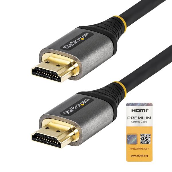 Imagem de Cabo HDMI StarTech.com Premium com certificação 1m 4K 60Hz HDMI 2.0