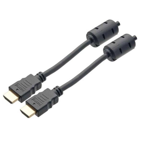 Imagem de Cabo HDMI V.2.0 3D 4K Ultra HD High Speed 6mm Preto - 1.8 Mts