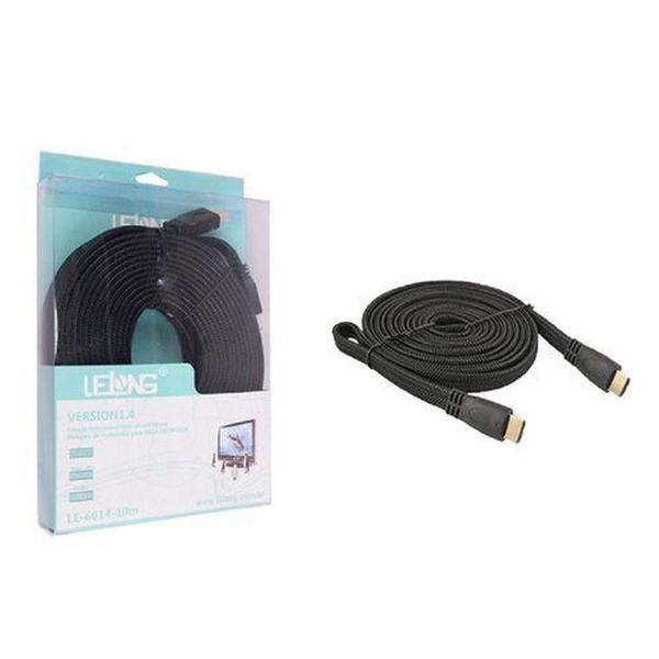 Imagem de Cabo HDMI x HDMI Achatado 5 Metros Versão 1.4 3D - Coisa e Tal