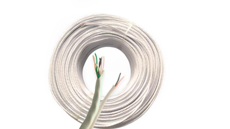 Cabo Híbrido 8 Vias + Alimentação 2X24 Awg 200M Menor Preço - New Line Cable Imagem de Cabo Híbrido 8 Vias + Alimentação 2X24 Awg 200M Menor Preço