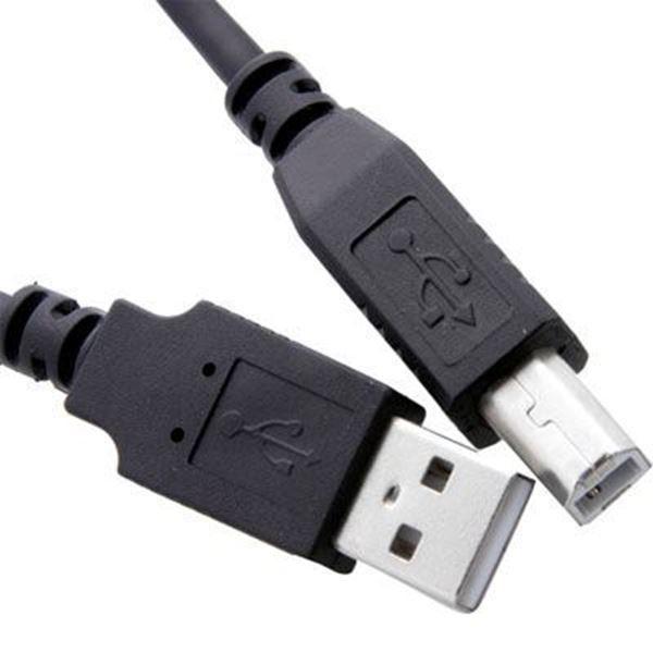 Imagem de Cabo Impressora USB-A M X USB-B M 2.0 1,8M Plus - Tblack