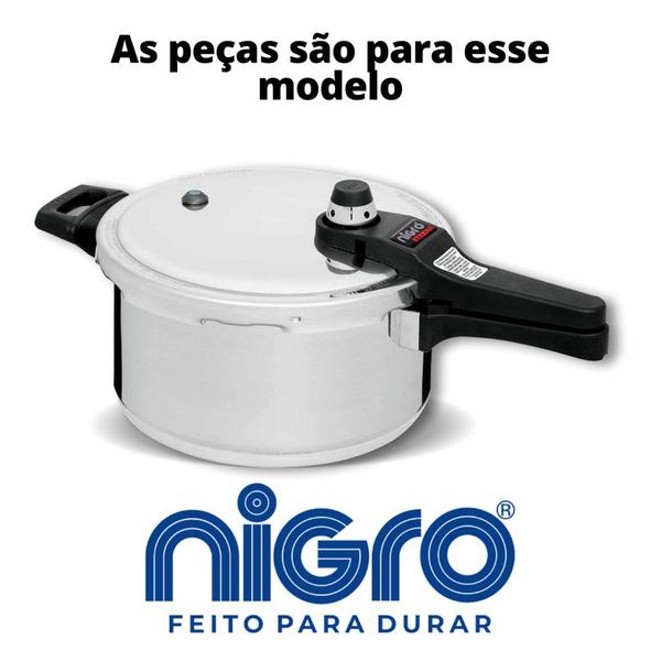 Imagem de Cabo Inferior para Panela Pressão Nigro Eterna 3-4,5-6 Litros