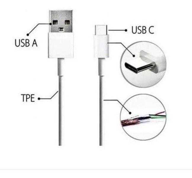 Cabo inova 2.4a usb type c 3 metros cbo-5834 Imagem de Cabo inova 2.4a usb type c 3 metros cbo-5834